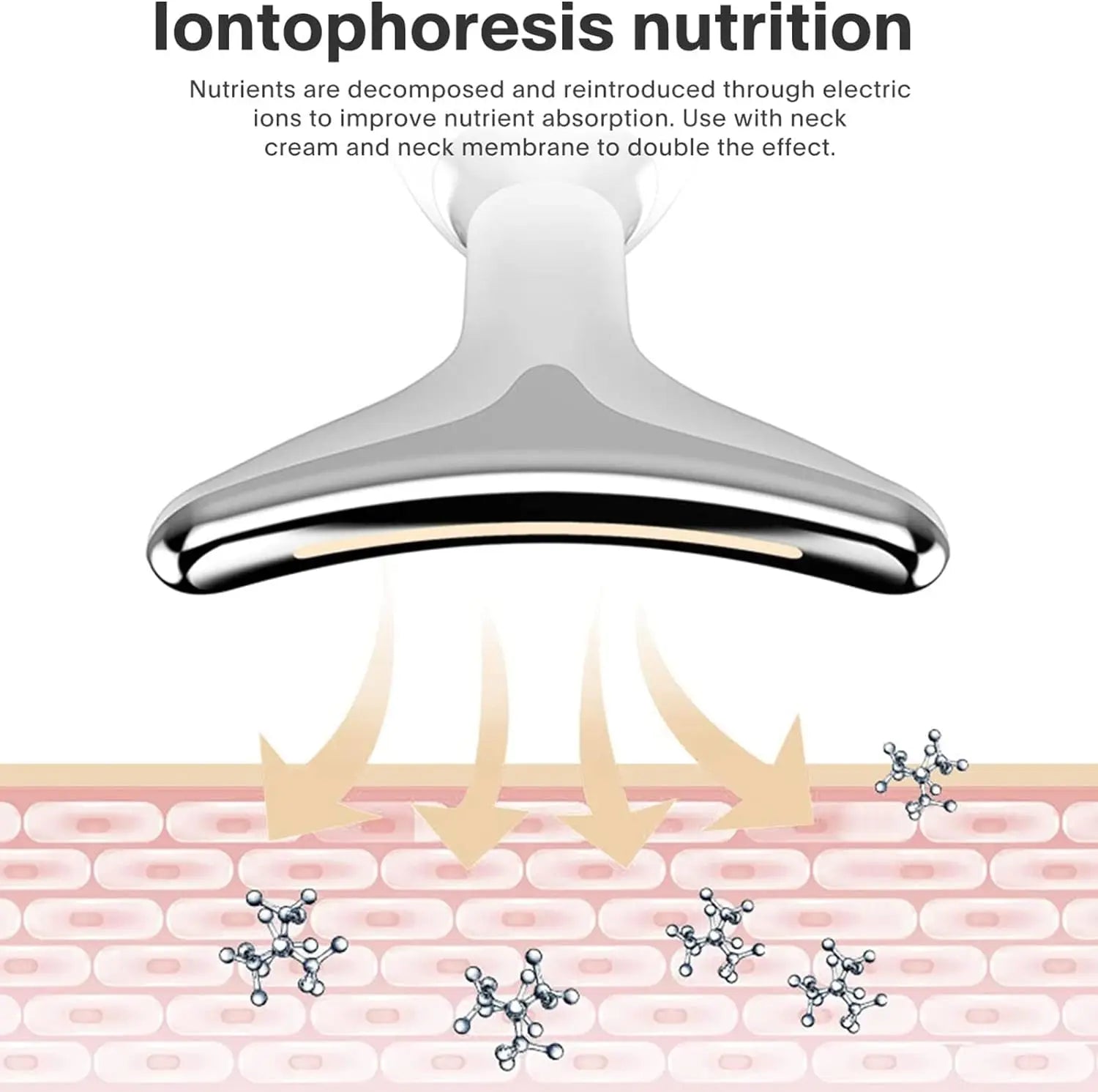 Ohio eur facial USB pour thérapie photonique EMS, appareil de lifting du visage et du cou, dispositif de raffermissement du double ruisseau mince, élimine les lignes du cou, masseur facial, beauté